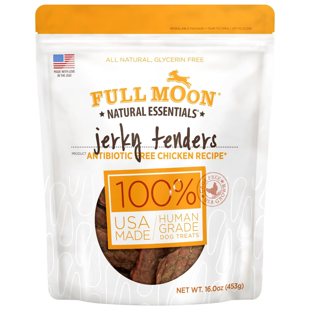 Full Moon Essentials Chicken Tenders Jerky Dog Treats - 16oz | Target