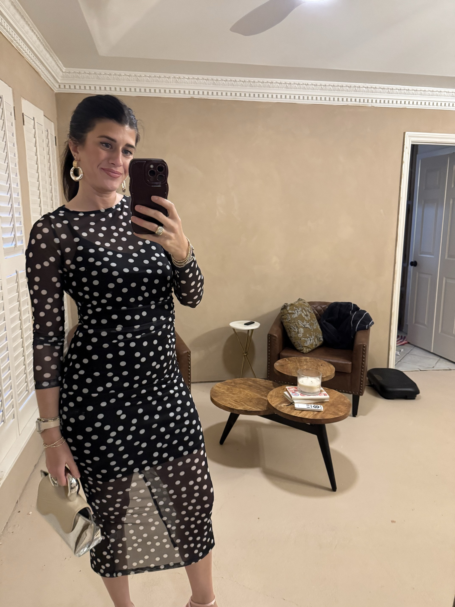 This dress is so affordable and chic! Tons of other size polka dots and colors too 

Polka dot, French, date night outfit, wedding guest, Amazon, black and white, feminine, form fitting, black dress, spring dress, girls night out 

#LTKWorkwear #LTKootd #LTKWedding