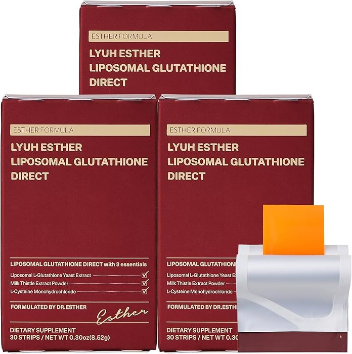 ESTHER FORMULA Liposomal Glutathione Strips (90 ct) - Glutathione Direct, Antioxidant Support & S... | Amazon (US)