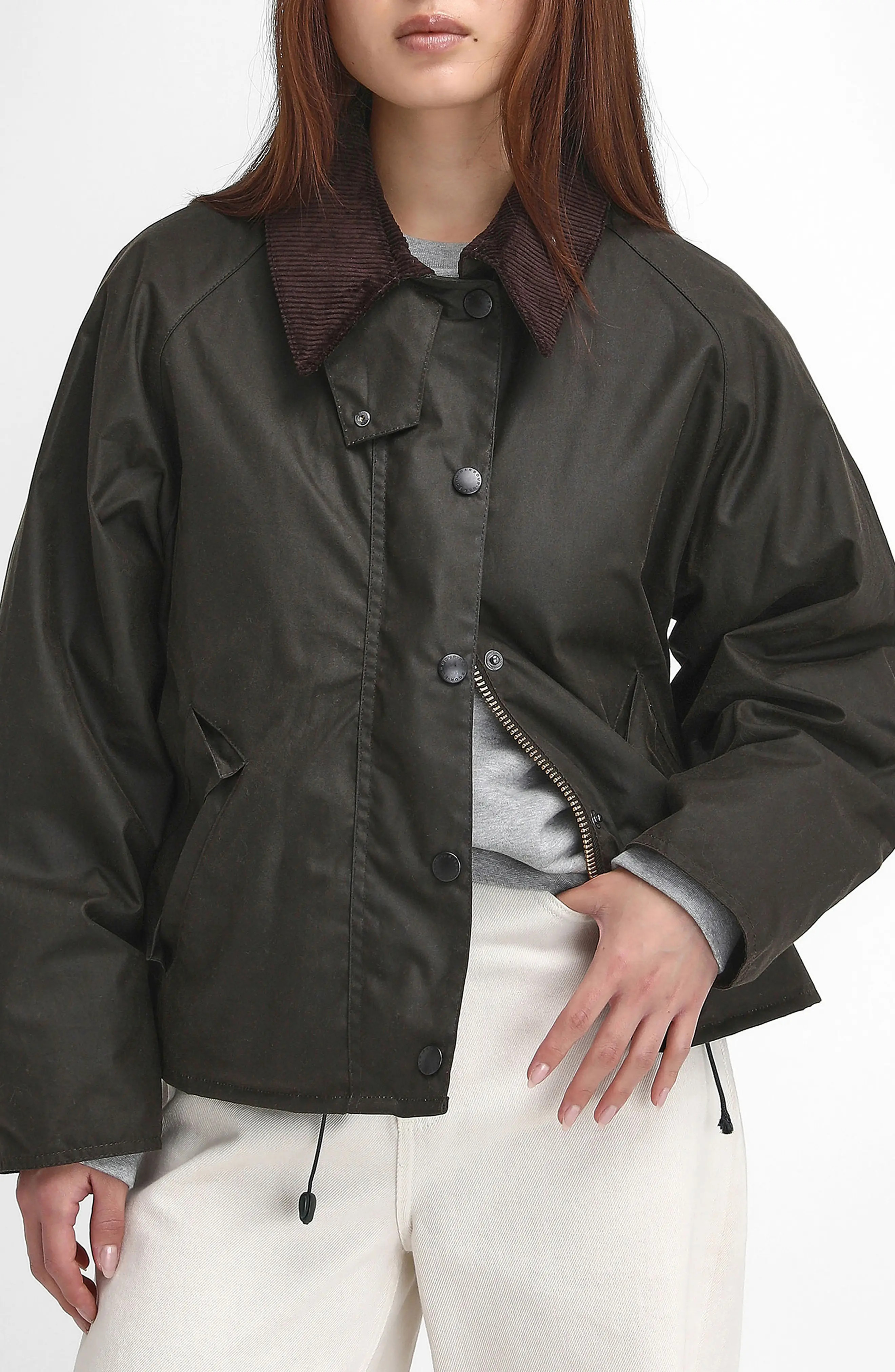 Transport Waxed Cotton Jacket (Women) | Nordstrom | Nordstrom