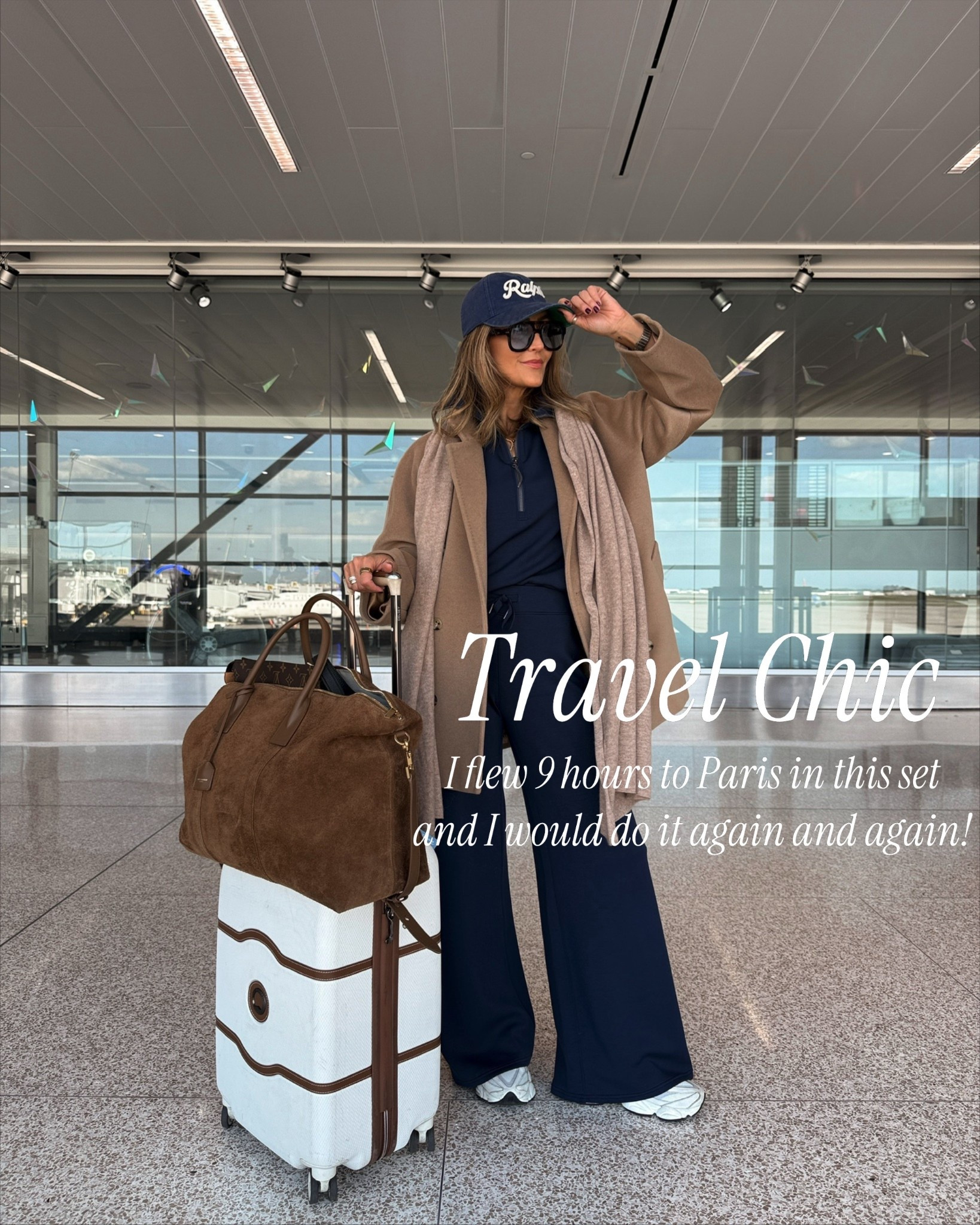 Navy lounge set perfect for travel or an active day! So chic and practical

#LTKStyleTip #LTKItBag #LTKTravel