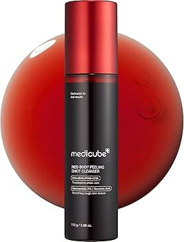 medicube Red Body Peeling Shot, AHA + BHA Exfoliating Body Spray for Summer-Ready Smooth Skin, Tr... | Amazon (US)