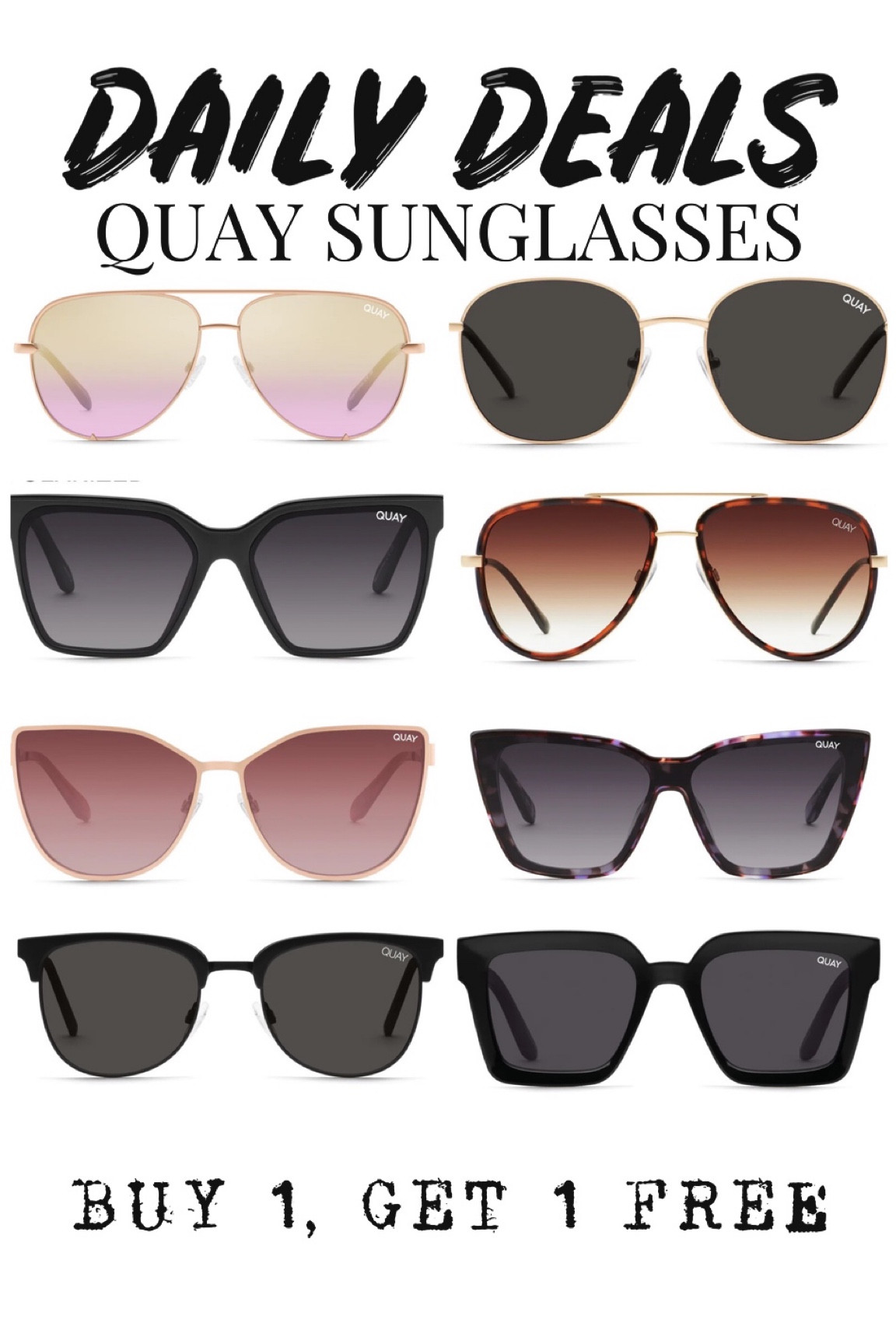 QUAY BOGO free 😎

#LTKFind #LTKunder100 #LTKsalealert
