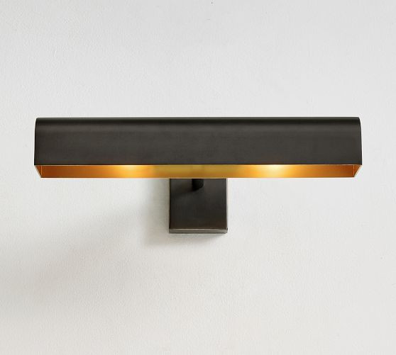 Sherman Metal Picture Light (14") | Pottery Barn (US)