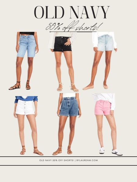 Old Navy 50% off jean shorts! @oldnavy denim shorts sale! #oldnavy 

#LTKfindsunder50 #LTKfindsunder100 #LTKsalealert