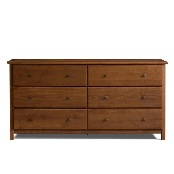 Grantley 6 Drawer Double Dresser | Wayfair North America