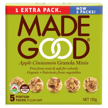 MadeGood Granola Minis Apple Cinnamon | Well.ca