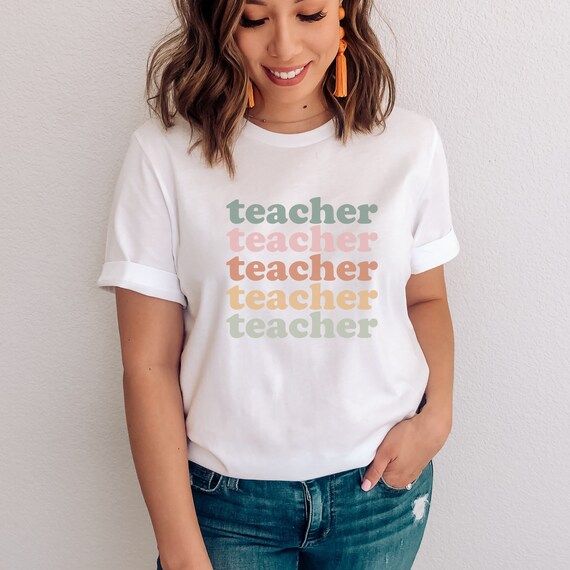 CUTE TEACHER SHIRT Teacher Shirt Teacher Tee Teacher | Etsy | Etsy (US)