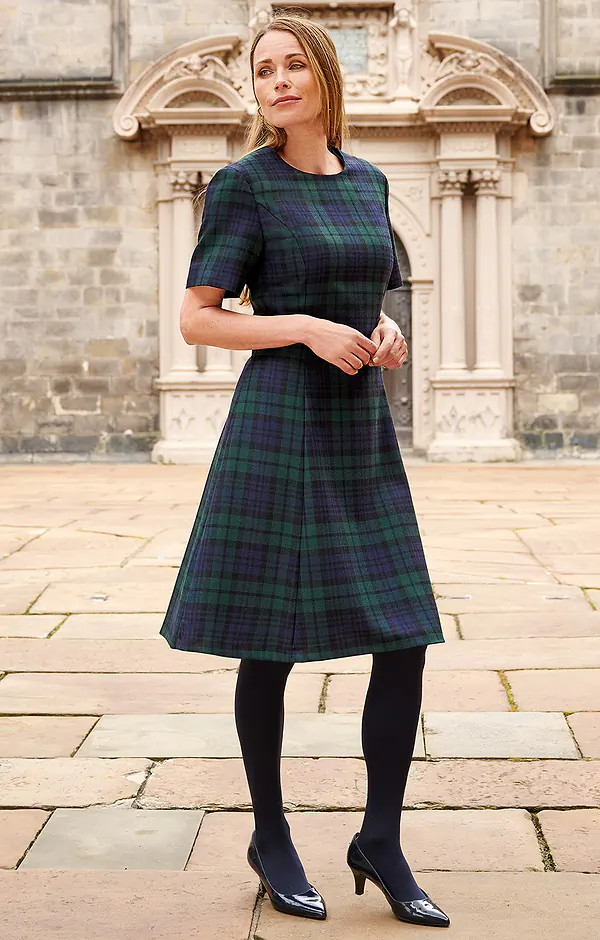 Ladies Tartan Swing Dress | The House of Bruar