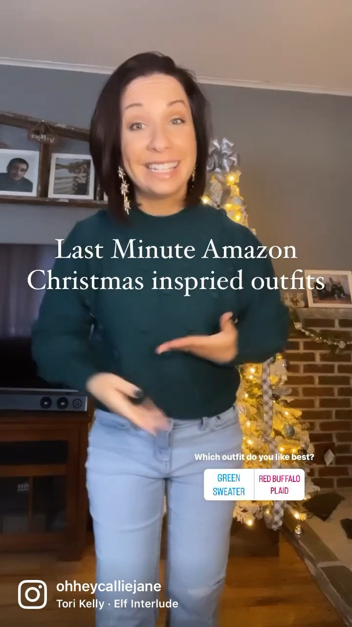 Last minute Christmas outfit ideas 

#LTKHoliday #LTKunder50 #LTKunder100