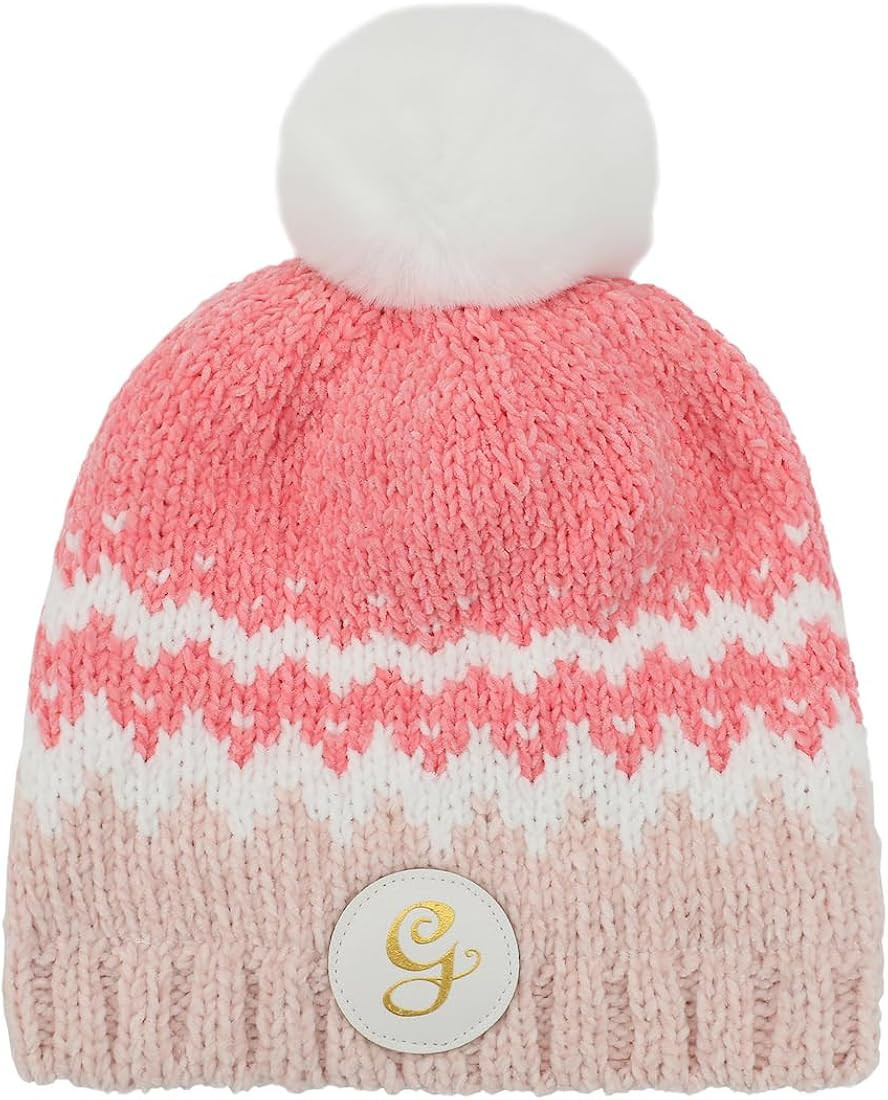 Bioworld Wicked G Pink Chenille Yarn Cuffless Beanie | Amazon (US)