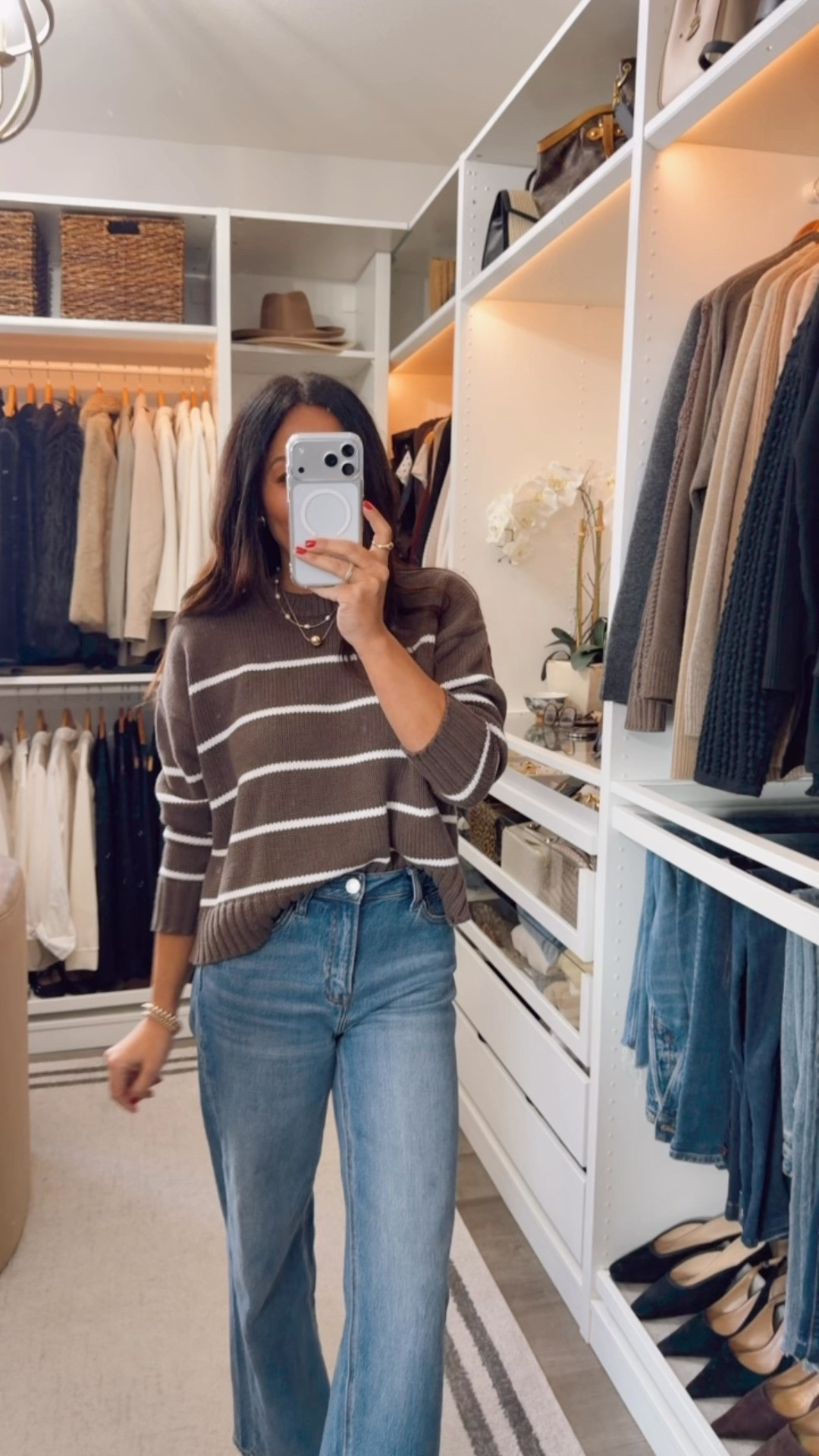 Versatile sweater to grab and go! It looks great with denim and shorts! Fits TTS

#quincepartner @Quince 

#LTKOver40 #LTKootd