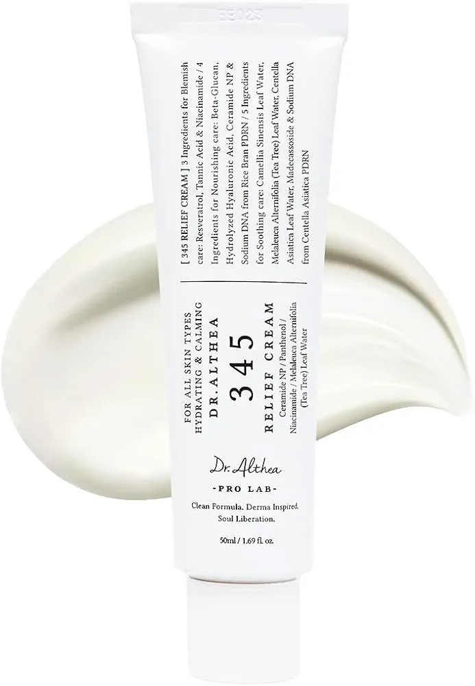 Dr.Althea 345 Relief Cream | Daily Face Moisturizer for Soothing Recovery and Blemish Care with P... | Amazon (US)