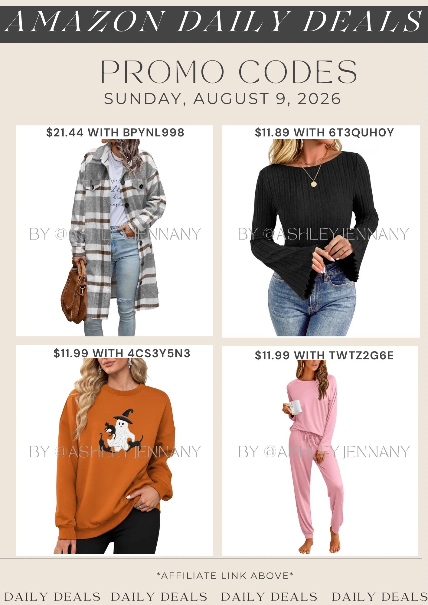 Amazon deals

#LTKSaleAlert #LTKMidsize #LTKSeasonal