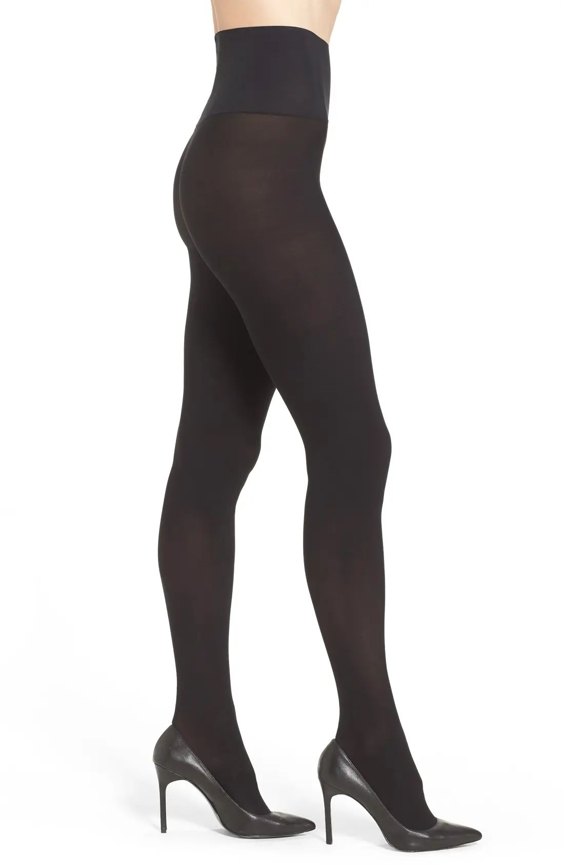 Women's Commando Ultimate Opaque Matte Tights, Size Large - Black | Nordstrom