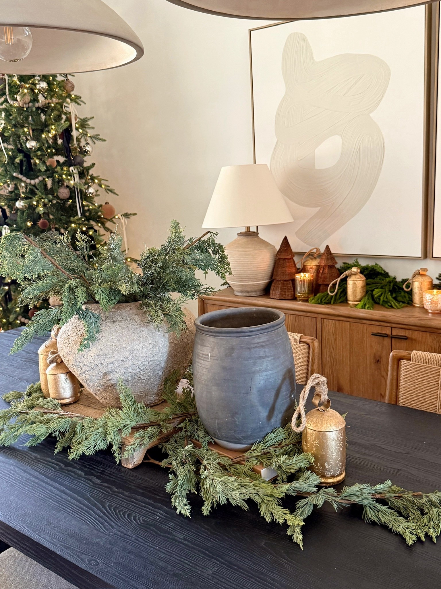 Simple, natural, and timeless — the Modern Classic way 🌲🤎

This tablescape proves that less can be so much more. Greenery, texture, and golden tones create a serene and welcoming look that feels fresh for the season.

#porcheandco #modernclassic #christmasdecor #holidaystyle #neutralchristmas #holidayinspo #holidayhome #interiorstyling #modernclassicinterior #cozyinteriors #homedecor #holidaydecor #timelessdesign #interiorinspo #holidayseason

Do you want to bring our dreamy Modern Classic style interior design into your own home? 🏡 You’re in luck! Reserve our Online Interior Design packages today -> https://porcheandco.com/edesign ✨ We can’t wait to work with you & design your home with #porcheandco




#LTKSeasonal #LTKHome #LTKHoliday