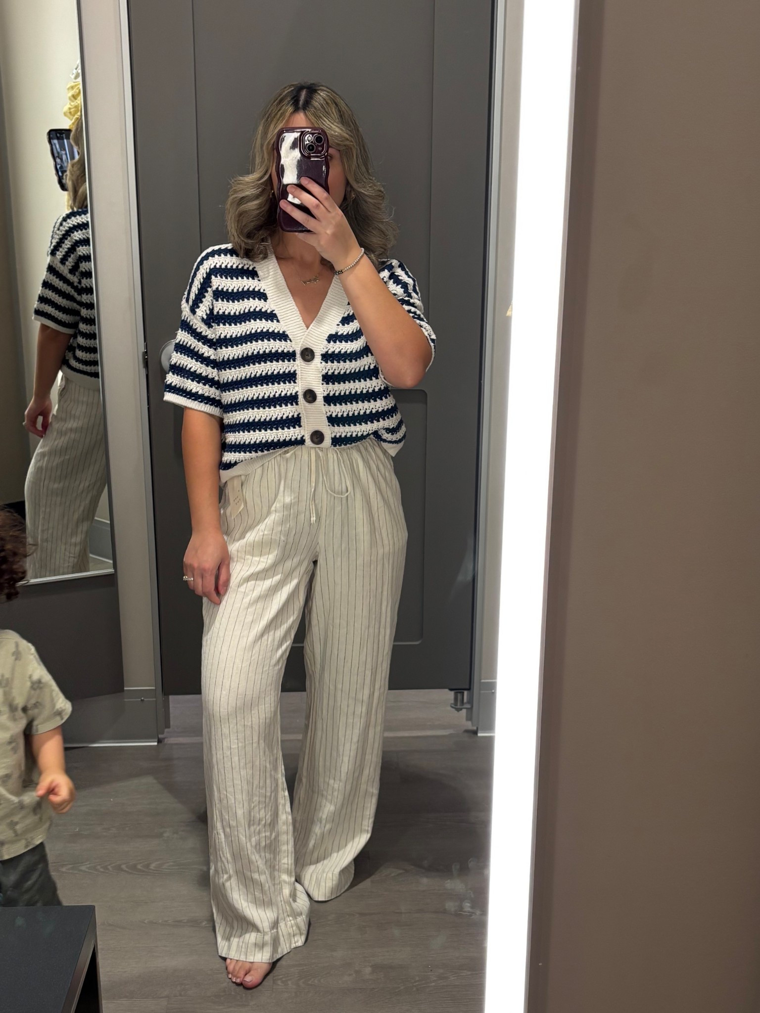 M top & XS pants 

#targetstyle #targetryon #targetfinds #targetnewarrivals #momstyle #fourthotjuly #4thofjuly #summerstyle #outtitideas #vacationstyle #linenpants #style #affordablestyle #outfitsunder50 

#LTKU #LTKFindsUnder50 #LTKStyleTip