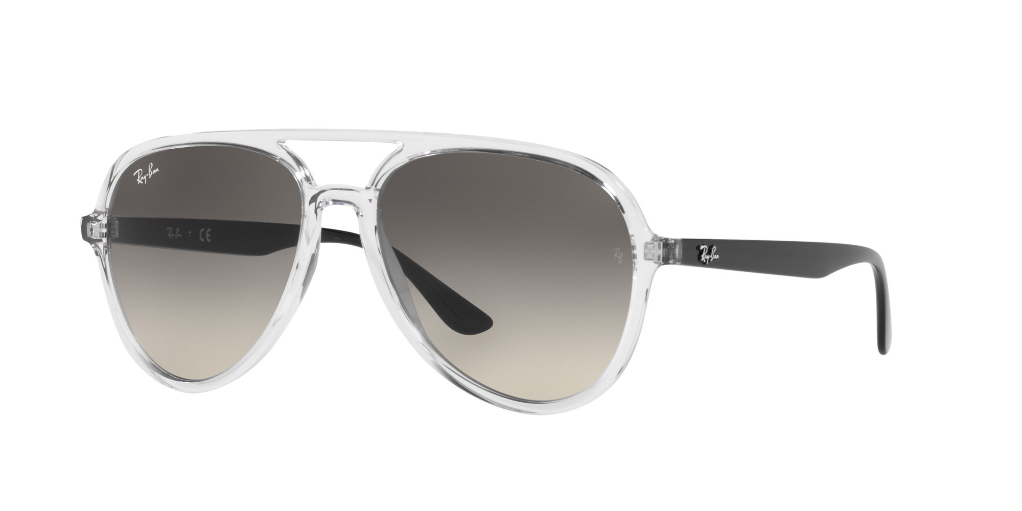 Ray-Ban Eyeglasses > Sunglasses 0RB4376 - Clear/white Size 57 | Target Optical