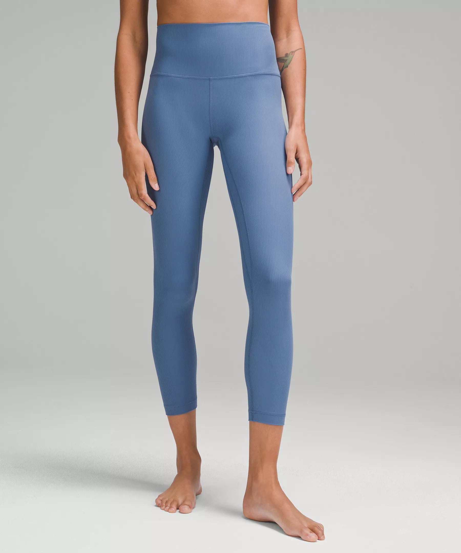 lululemon Align™ High-Rise Ribbed Pant 25" | Women's Leggings/Tights | lululemon | Lululemon (US)