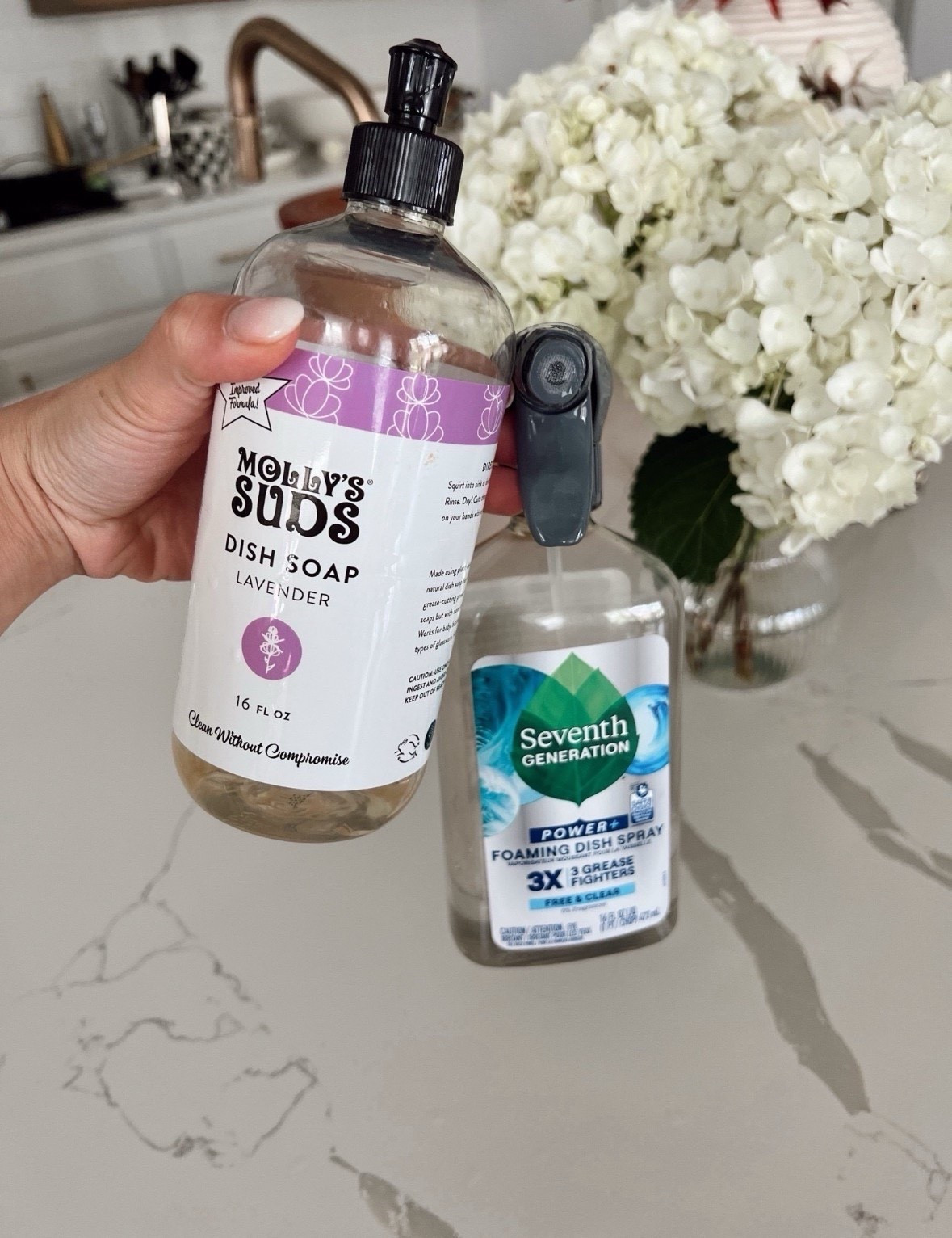 The best nontoxic dish soaps I’ve used! Both of these have clean ingredients, actually work well to clean pots and pans and baby items! 

#LTKHome