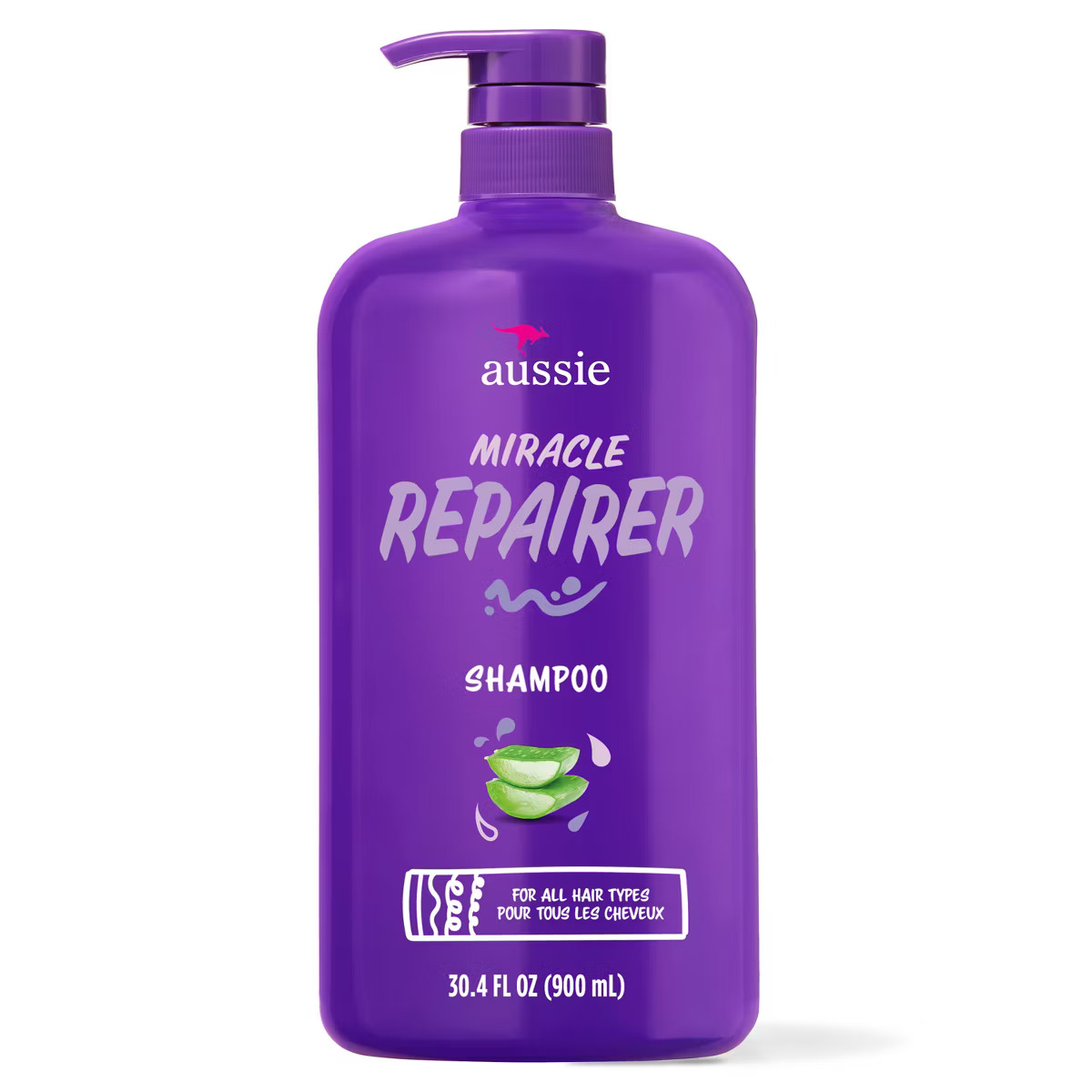 Aussie Miracle Repairer Shampoo with Aloe - 30.4 fl oz | Target