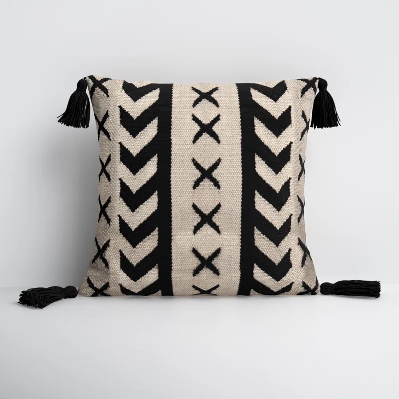 Tassels Indoor/Outdoor Throw Pillow | Wayfair North America