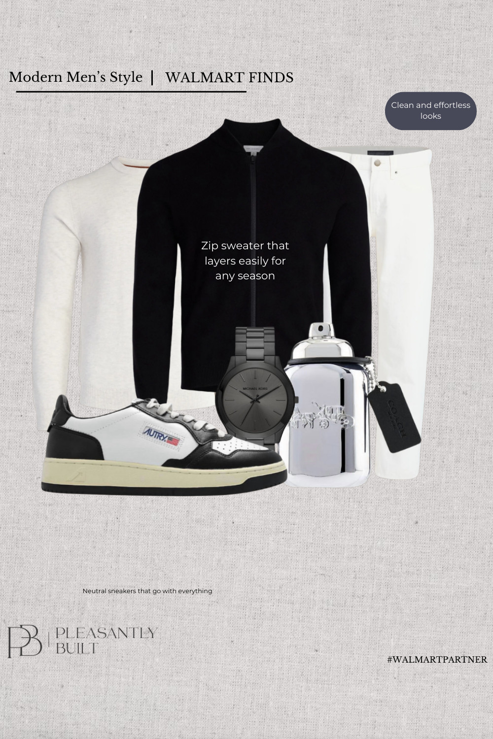 Upgrade your everyday wardrobe with affordable men’s fashion from Walmart. These stylish finds include classic chinos, comfortable long sleeve tees, polished polo sweaters, versatile jeans, casual sneakers, and lightweight jackets. Perfect for work, weekend outings, or casual everyday wear, these budget-friendly Walmart clothing staples make it easy to create modern men’s outfits without spending a lot. If you’re looking for affordable men’s style and practical wardrobe essentials, these Walmart fashion picks are great for building versatile everyday looks.
#walmartfashion #mensfashion #mensstyle #walmartmenswear #affordablemensfashion #mensoutfits #casualmensstyle #menswear #walmartfinds #menswardrobe #everydaymenswear #mensoutfitideas #budgetfriendlyfashion #mensjeans #mensjackets #menssneakers #menschinos #mensbasics #modernmenswear #walmartstyle #pleasantlybuilt 

 #LTKWorkwear #LTKTravel #LTKMens