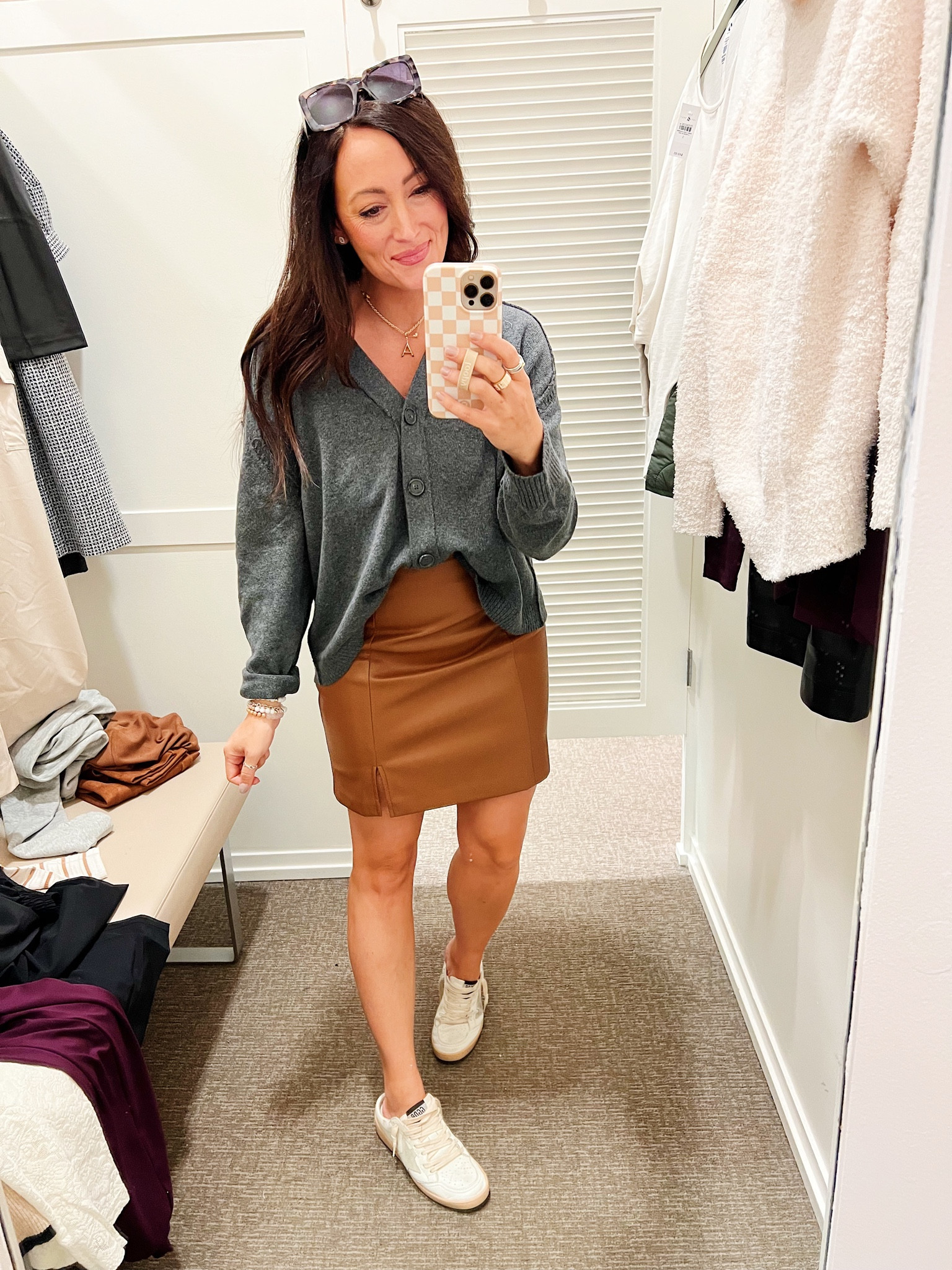 • large sweater but true to size 
• skirt is true to size, if between sizes, go down 

#LTKSeasonal #LTKfindsunder50 #LTKstyletip