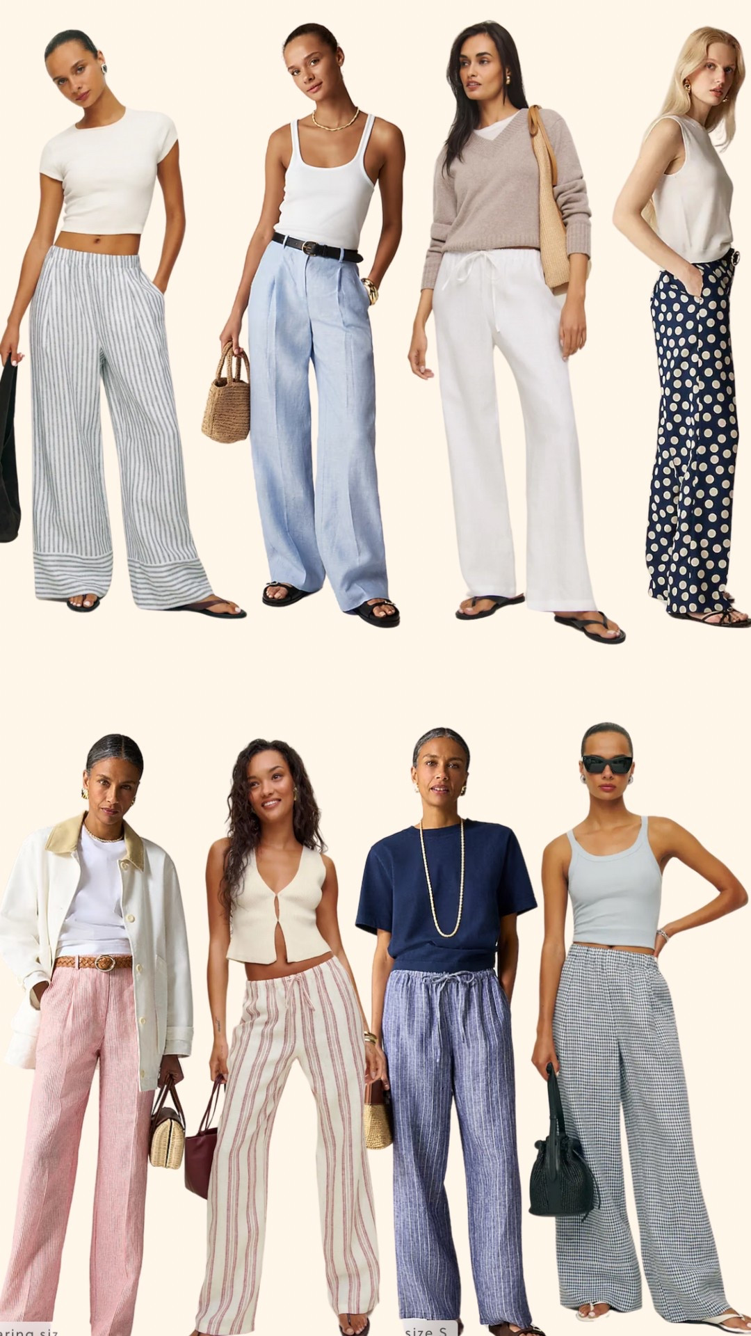 The best linen pants for spring & summer! 

#LTKSeasonal #LTKSwim #LTKFindsUnder100