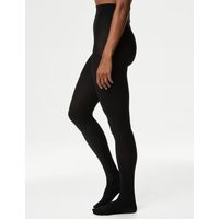 M&S Collection Women's 3pk 80 Denier Supersoft Opaque Tights - Black, Black | Marks & Spencer (UK)