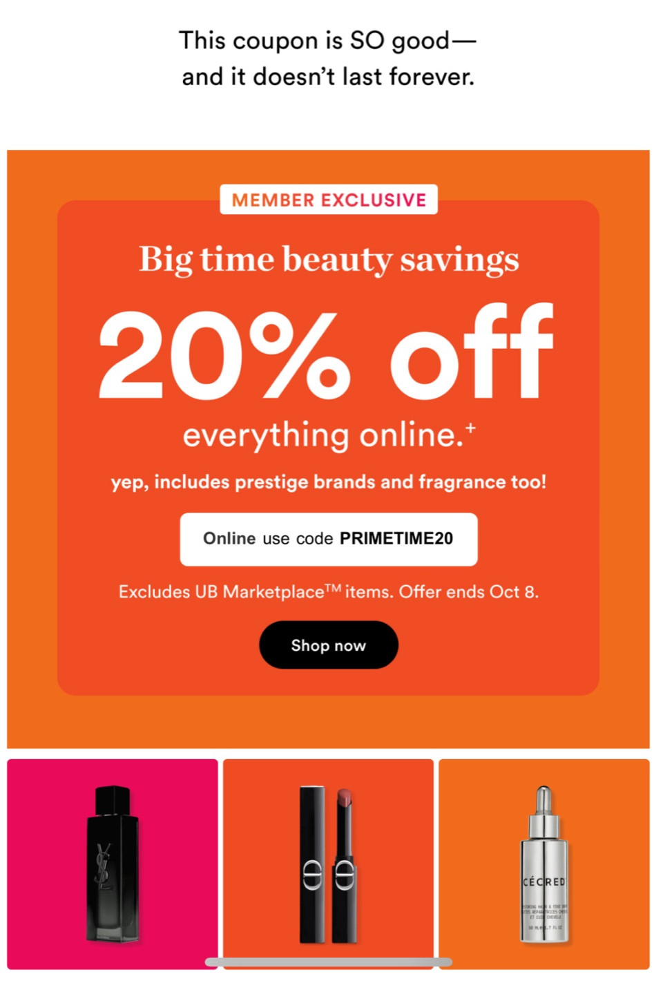 Not even 24 hour later Ulta has a code that work on air wraps and the shark 

#LTKStyleTip #LTKBeauty #LTKSaleAlert