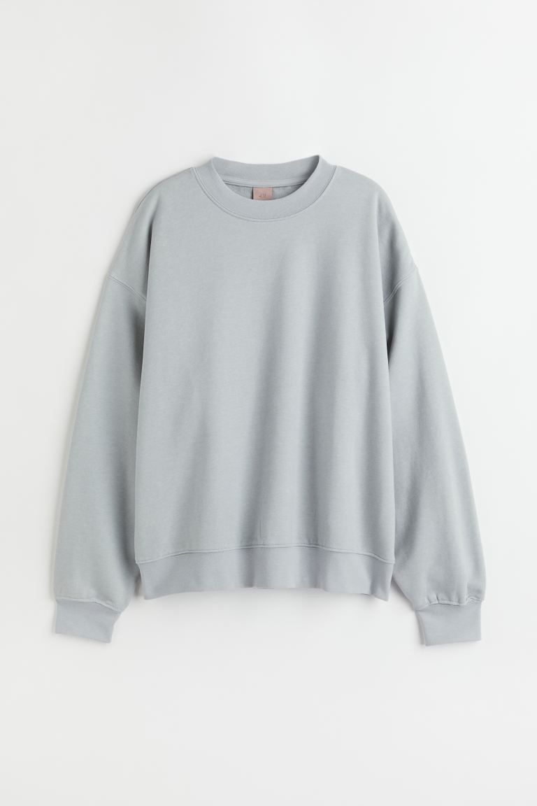 Oversized Cotton-blend Sweatshirt | H&M (US)