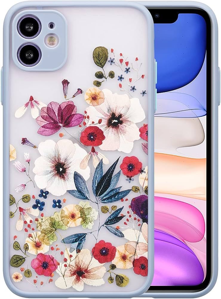 XIZYO for iPhone 11 Case Floral Flowers Pattern Slim Cute Case for Women Girls TPU Bumper Case Sh... | Amazon (CA)