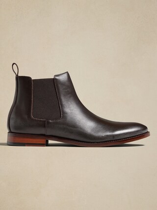 Leather Chelsea Boot | Banana Republic Factory
