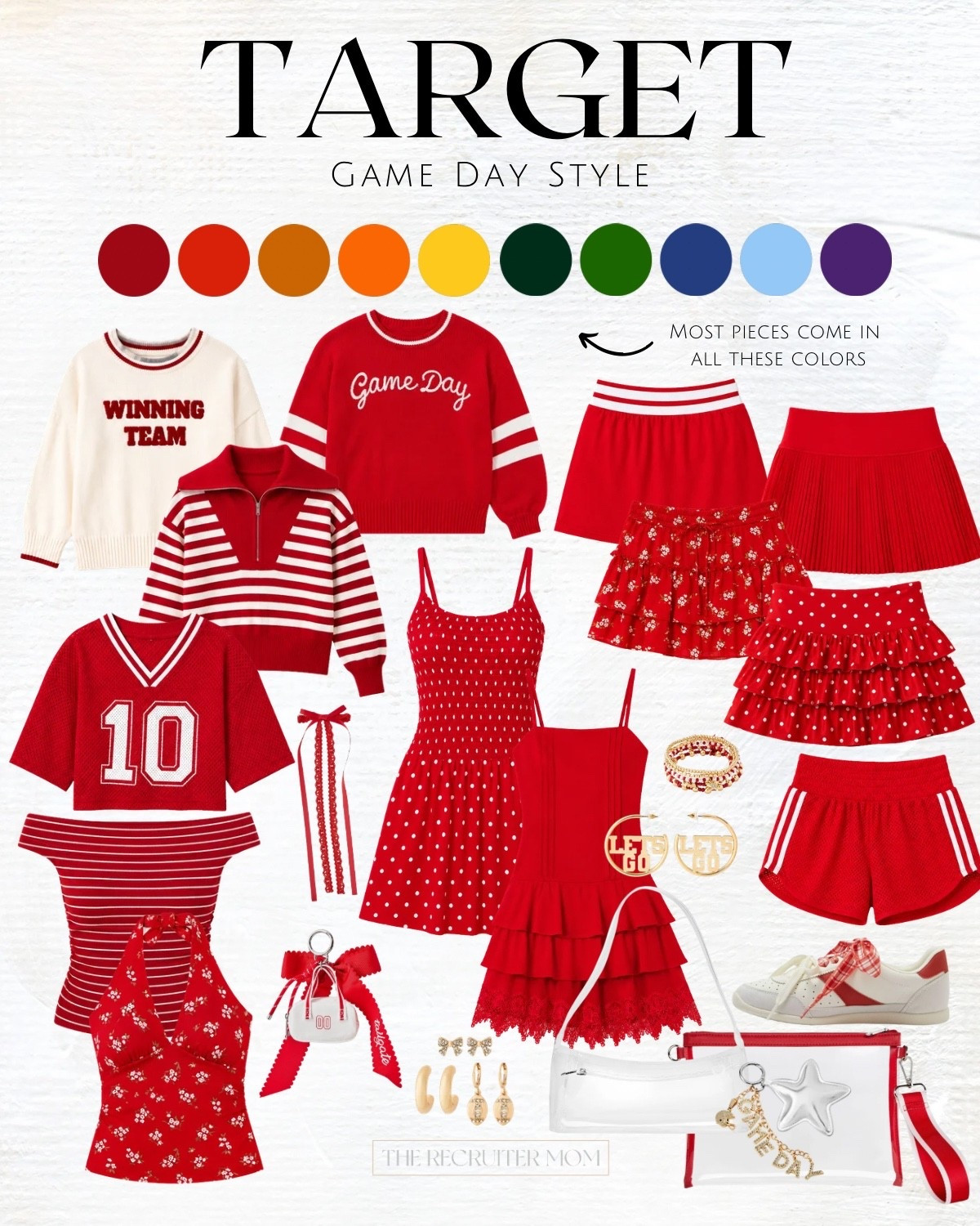 ♥️🏈Target has dropped their game day line in  JoyLab and WildFable and it is better than ever.  Statement tops, classic layers, sweaters for days, dress and mix and match bottoms in all the most popular team colors! 

Grab your favorite styles all linked 👇
@Target #ad #targetpartner

#LTKmomlife #LTKU #LTKSeasonal
