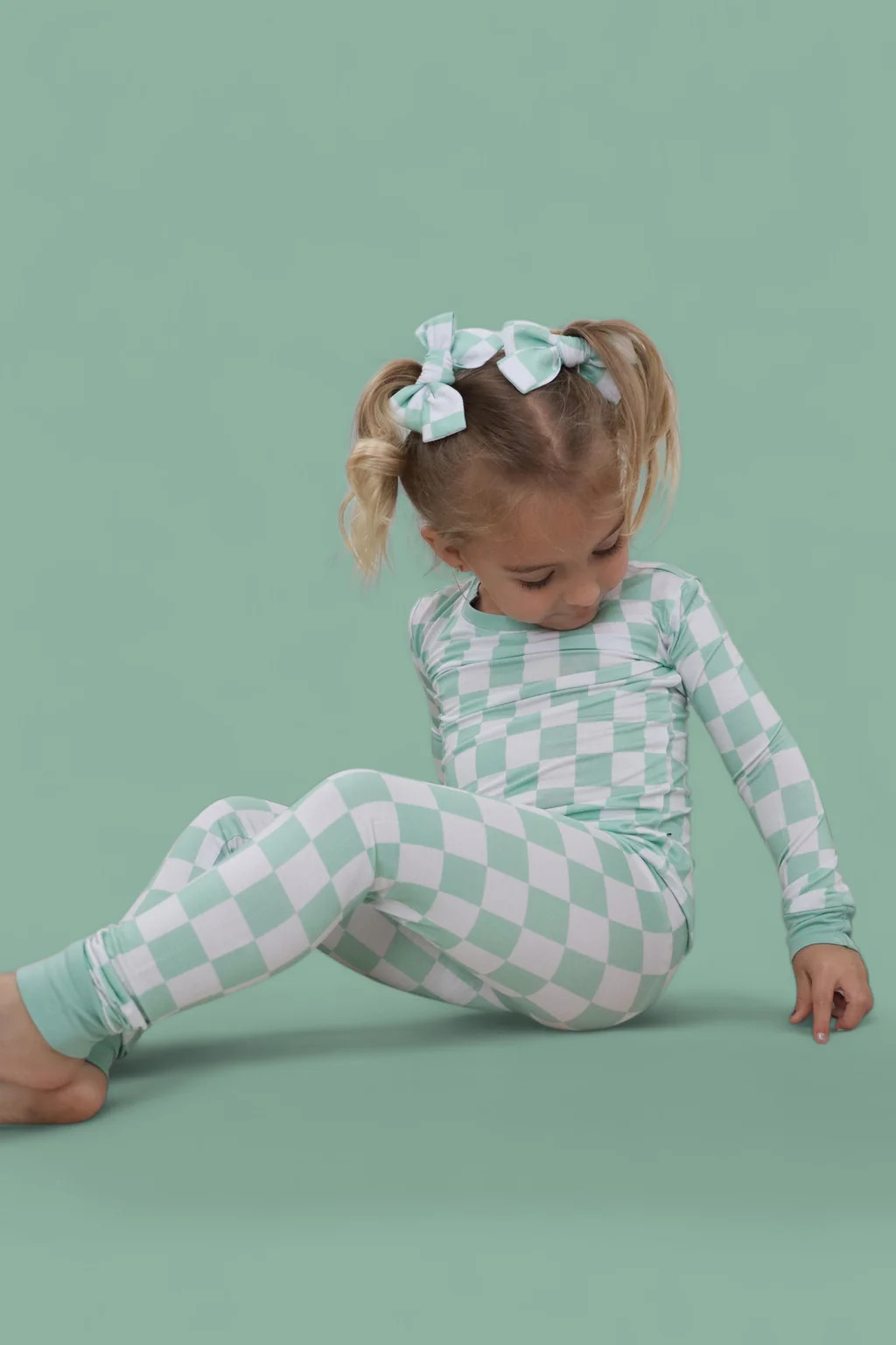 MINT CHECKERS DREAM SET | Dream Big Little Co.