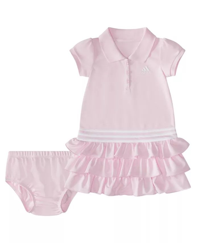 adidas Baby Girls Ruffle Polo Dress - Macy's | Macy's