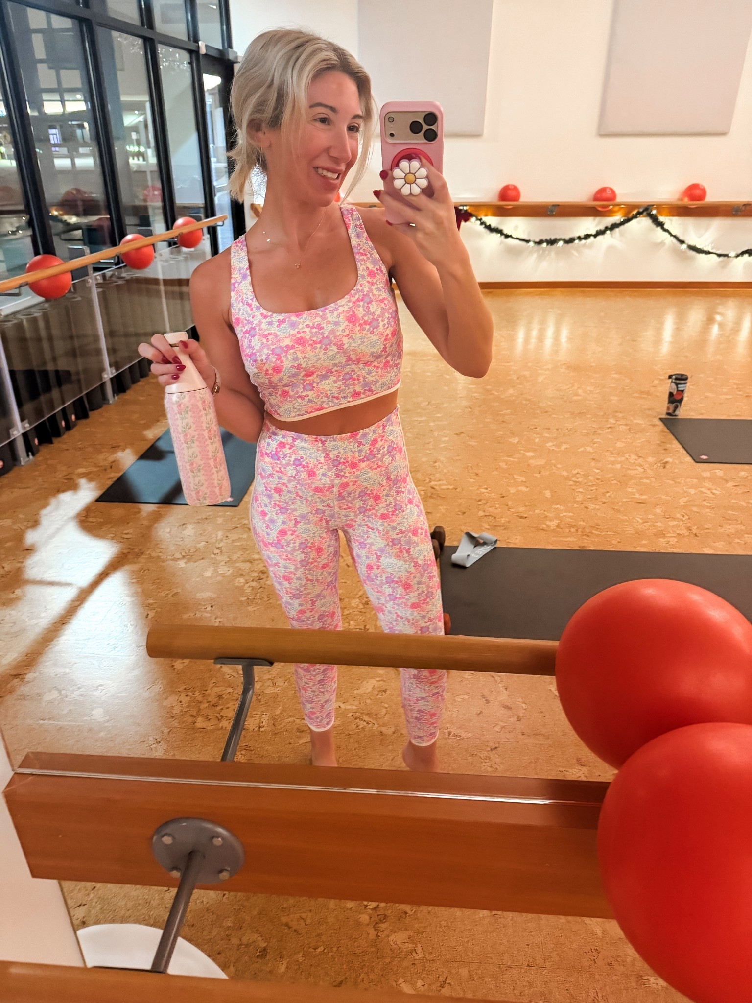 Absolutely exhausted from my early morning class but at least I look cute 💗🩰 Target really understood the assignment with this workout drop. Sweet ballerina vibes and the most flattering fit. Treat yourself to a little Christmas gift and check out the full line 🎁✨

This is totally a lily Pulitzer dupe! Usually sold out of the store so I had to order it online. 

#LTKActive #LTKmomlife #LTKselfcare