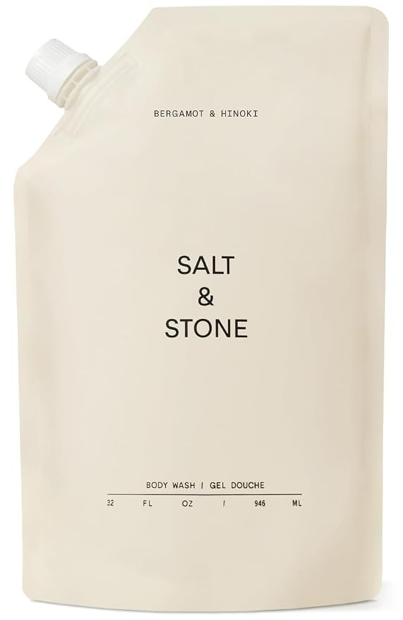 Salt & Stone Body Wash with Antioxidants for Deep Moisture | For Women & Men, Sulfate, Paraben, &... | Amazon (US)