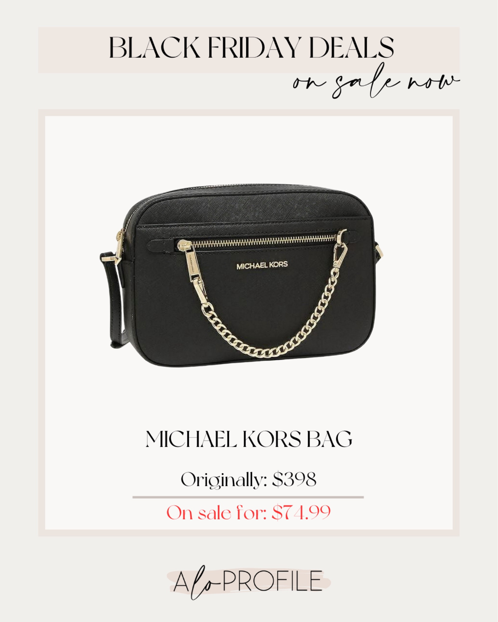 Mk bag clearance sale black friday