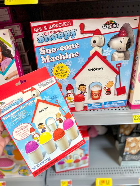 The Original Snoopy Sno-Cone Machine with Flavor Pack, Kids & Family at Walmartt

#LTKkids #LTKGiftGuide #LTKSeasonal