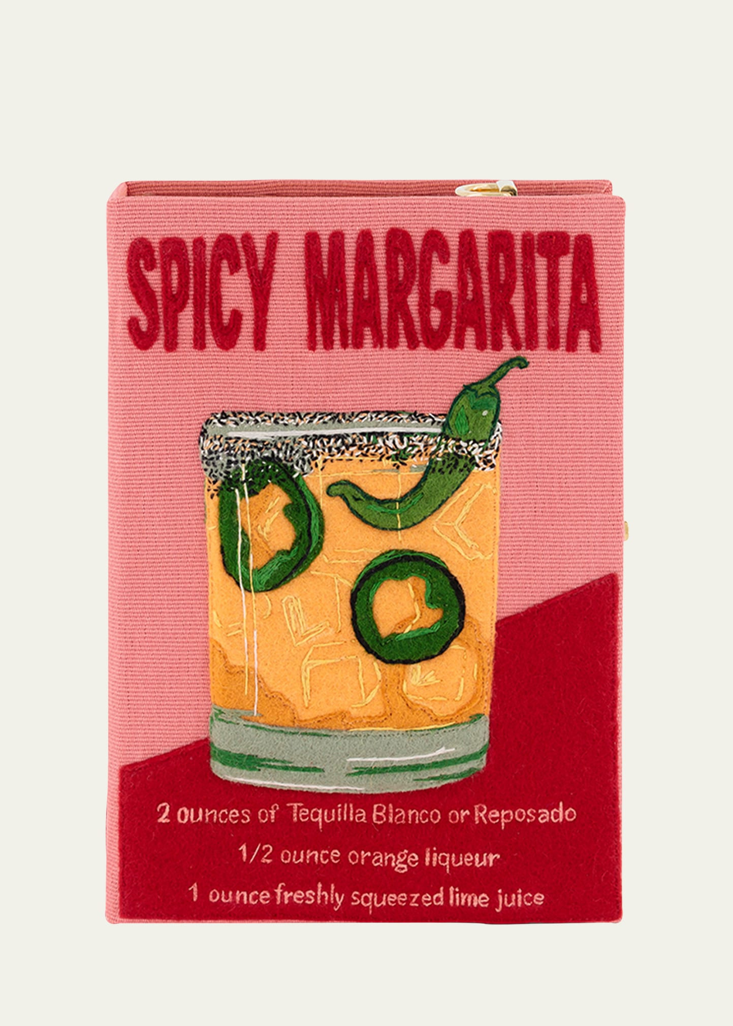 Olympia Le-Tan Spicy Margarita Book Clutch Bag | Bergdorf Goodman