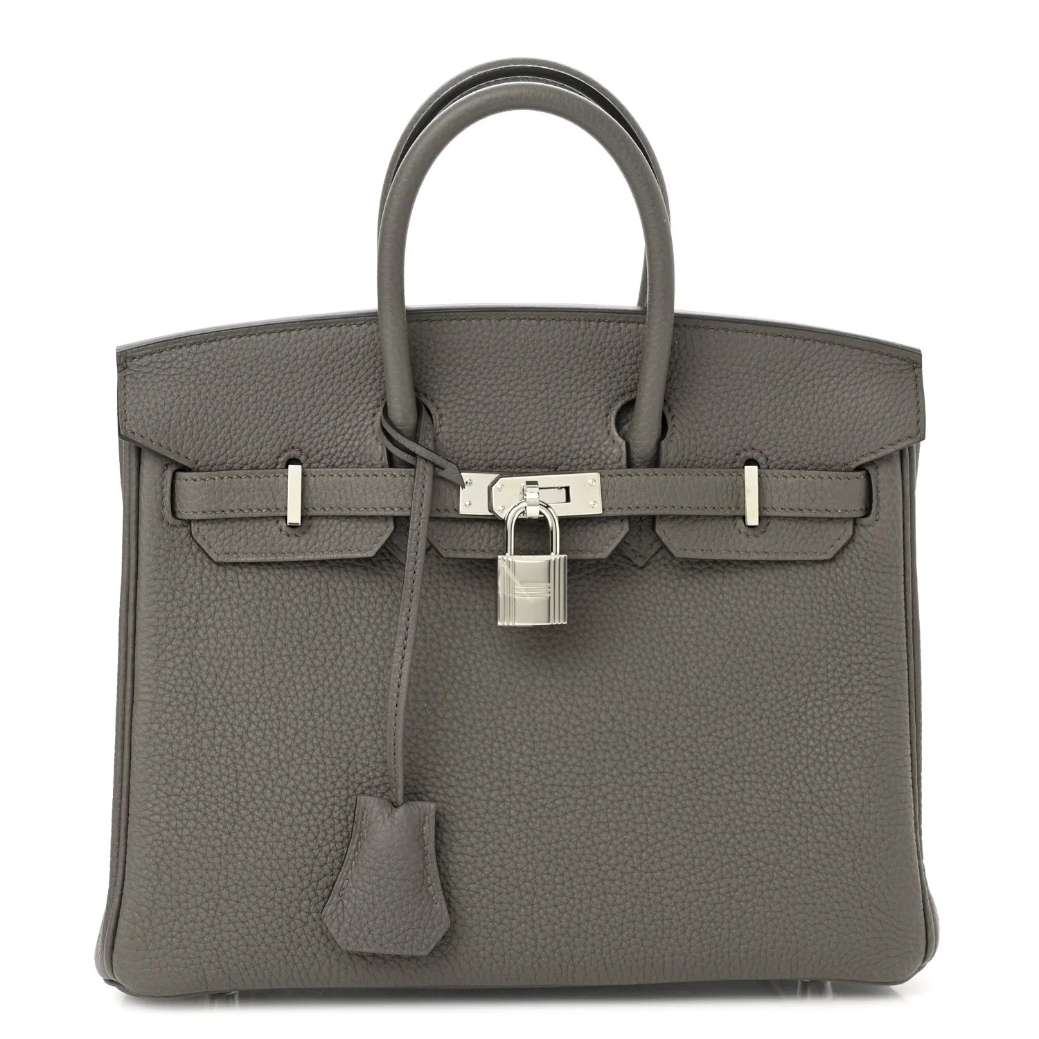 Togo Birkin 25 Etain | FASHIONPHILE (US)