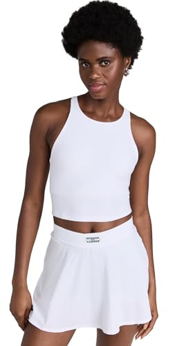 Beyond Yoga Women's Spacedye Refocus Cropped Tank, Cloud White, XS | Amazon (US)