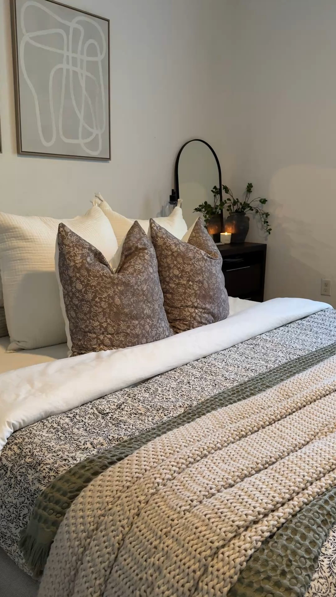 Master bedroom bedding ☁️