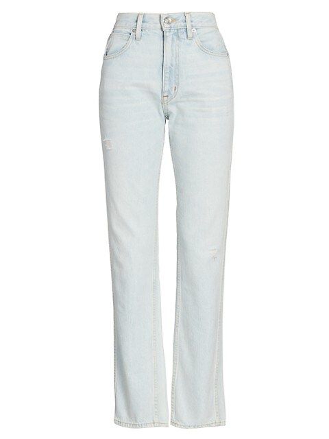 Virginia Slim High-Rise Jeans | Saks Fifth Avenue
