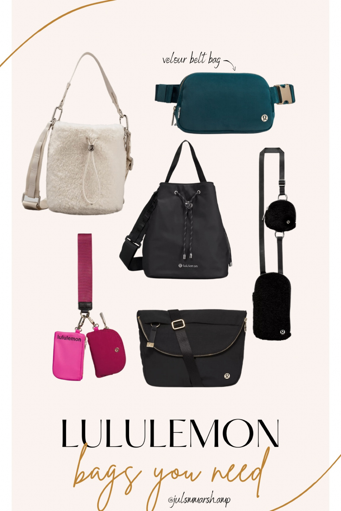 I can’t get enough of lululemons bags this year!

#bags #beltbag # lululemon #giftguide #forher 

#LTKitbag #LTKGiftGuide #LTKfit
