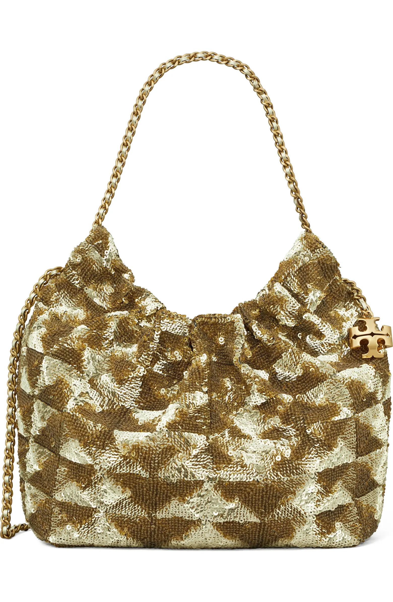 Mini Fleming Sequin Hobo Bag | Nordstrom
