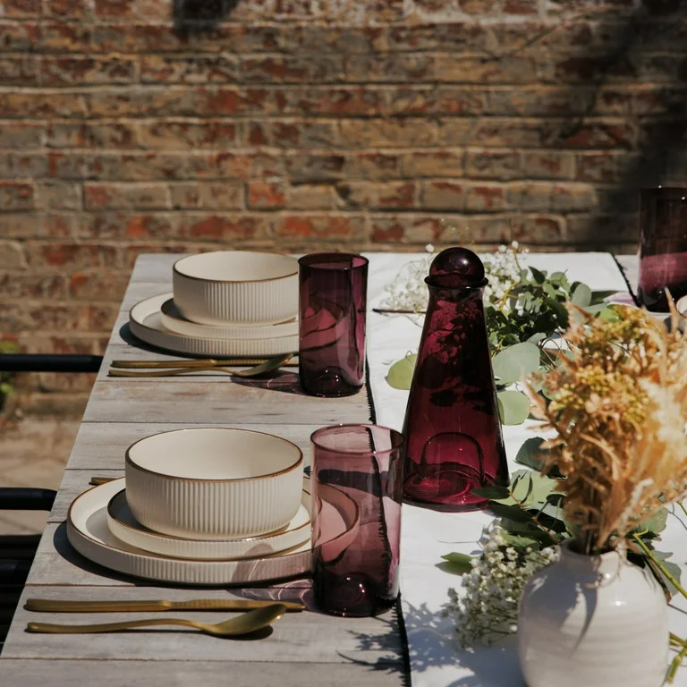 Thyme & Table 30 fl oz Magenta Sphere Carafe with Stopper | Walmart (US)