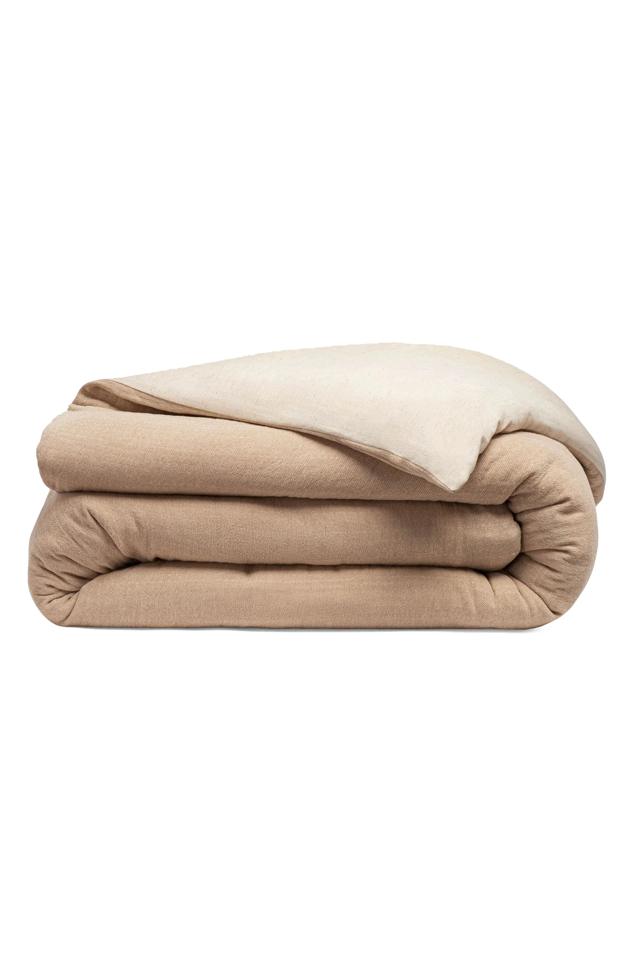 Sand Cotton & Linen Duvet Cover | Nordstrom | Nordstrom